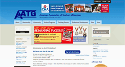 Desktop Screenshot of aatg.org