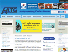 Tablet Screenshot of aatg.org