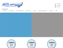 Tablet Screenshot of nc.aatg.org