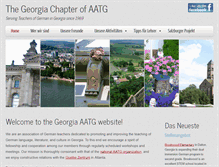Tablet Screenshot of georgia.aatg.org